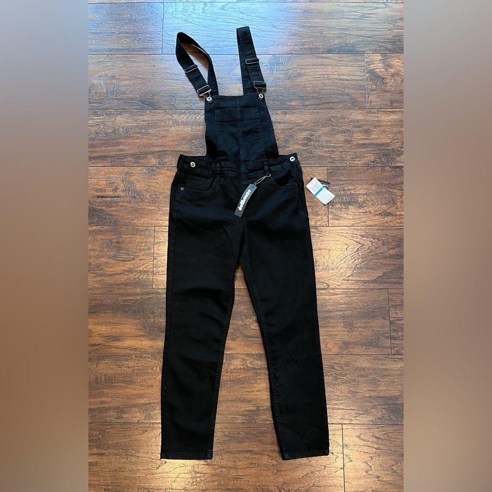 Dollhouse Black Denim Jumpsuit